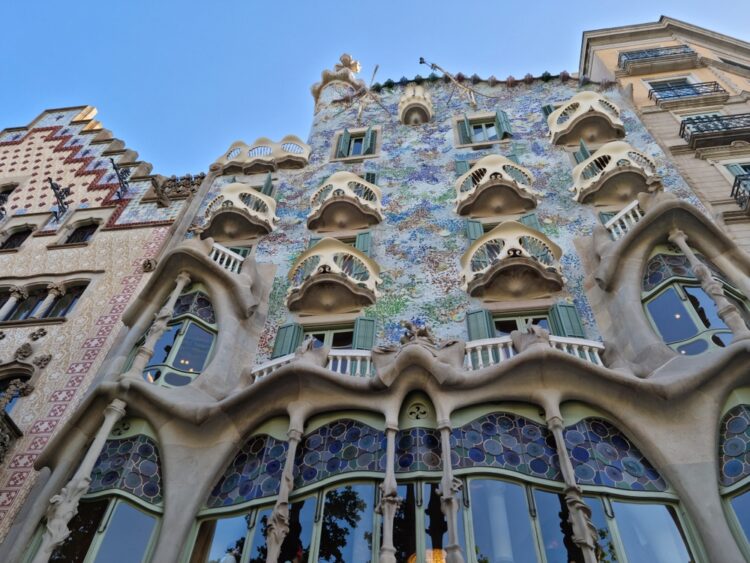 Casa Batlló, work by Gaudí