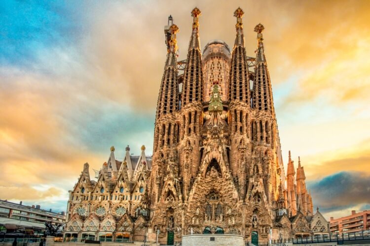 Gaga for Gaudí La Sagrada Familia cathedral, designed by Gaudi