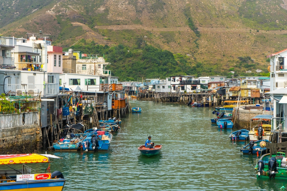 Tai O Fishing Village in Hongkong