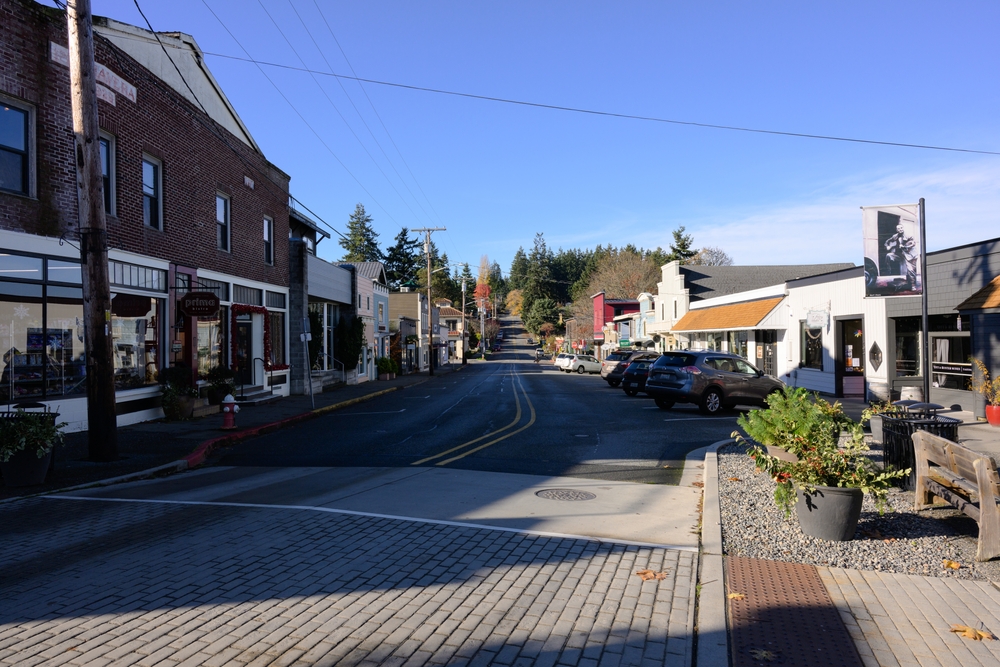 Whidbey Island in Washington, USA