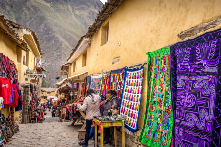 Bazaar in Cusco,Peru