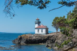 Lighthouse in the Pacific Northwest