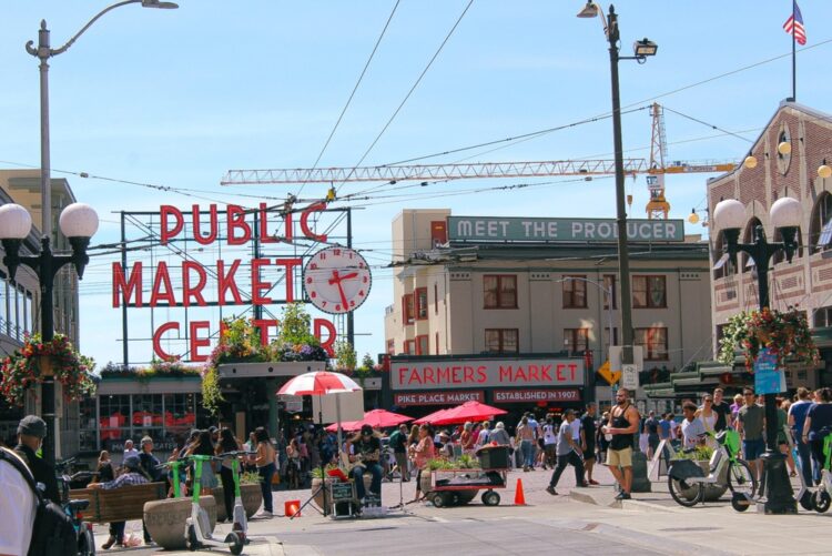 Pikes Market in Seattle