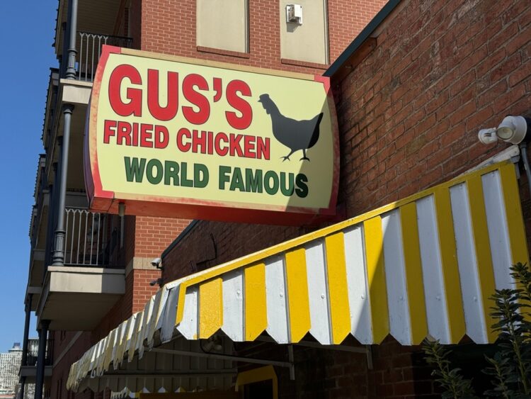 Gus's World Famous Fried Chicken in Downtown Memphis