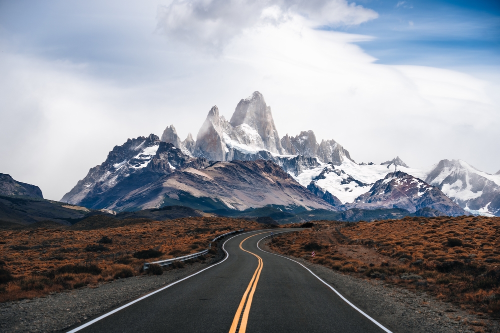 Monte Mount Fitz Roy, in El Chalten