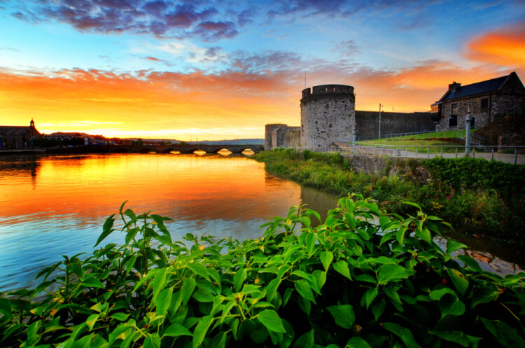 Limerick City river view