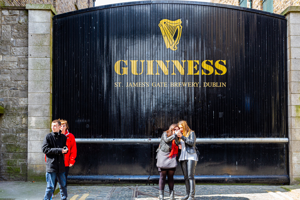 Guinness St. James´s Gate Brewery in Dublin