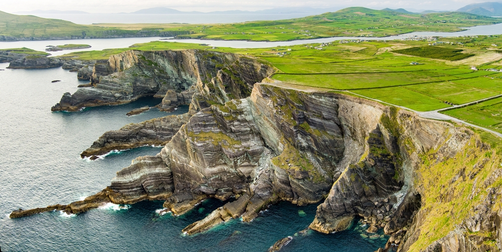 Kerry Cliffs, widely accepted as the most spectacular cliffs in County Kerry, Ireland.