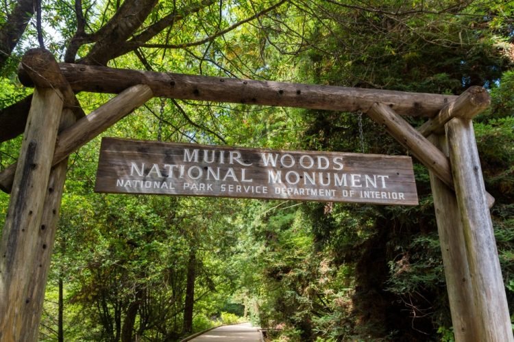 Muir Woods – a Wilderness Right Outside San Francisco Entrance way to Muir Woods