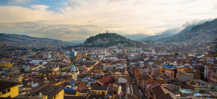 Quito – the prettiest city in South America? View of the historic center of Quito, Ecuador