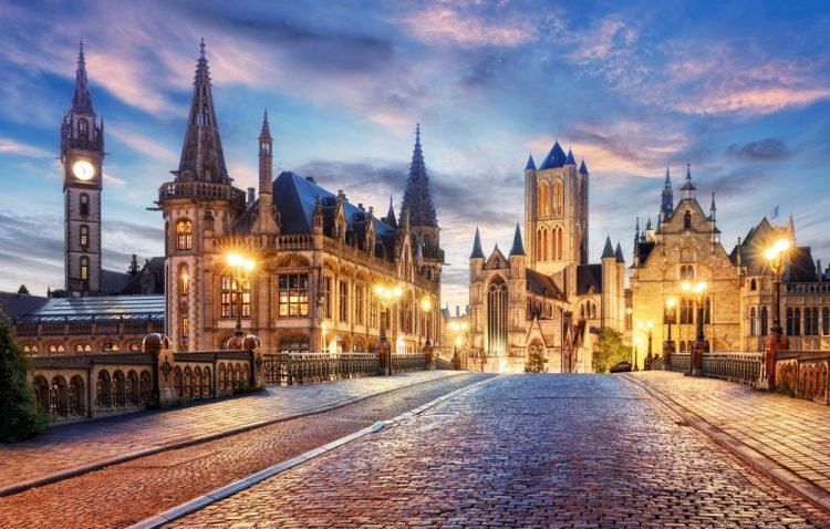 Why Ghent is Becoming Europe’s Latest Hotspot Ghent at sunset
