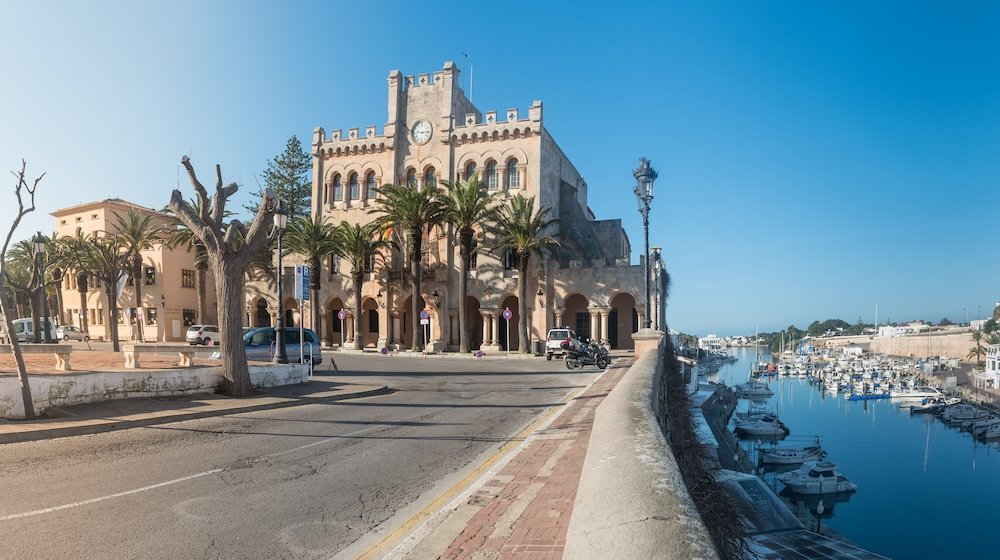 Town Hall Square in Ciutadella