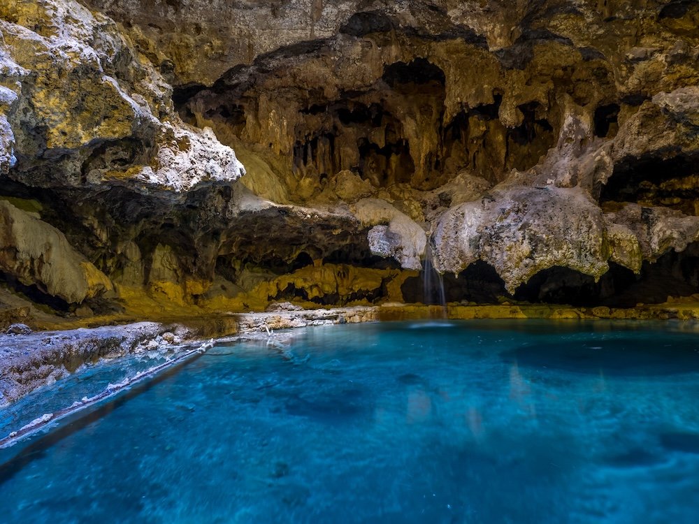 Cave and Basin National Historic Site in Banff National Park. Cave and Basin is the site that started the entire Canadian park system