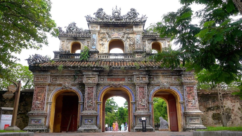 Hue Imperial City , the former capital of the Vietnamese Empire, is part of the Hue Monument Complex, a UNESCO World Heritage Site