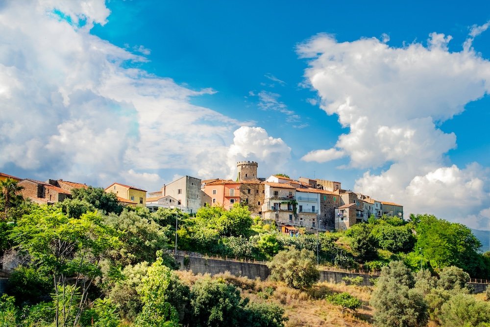 Castelnuovo at national park Cilento