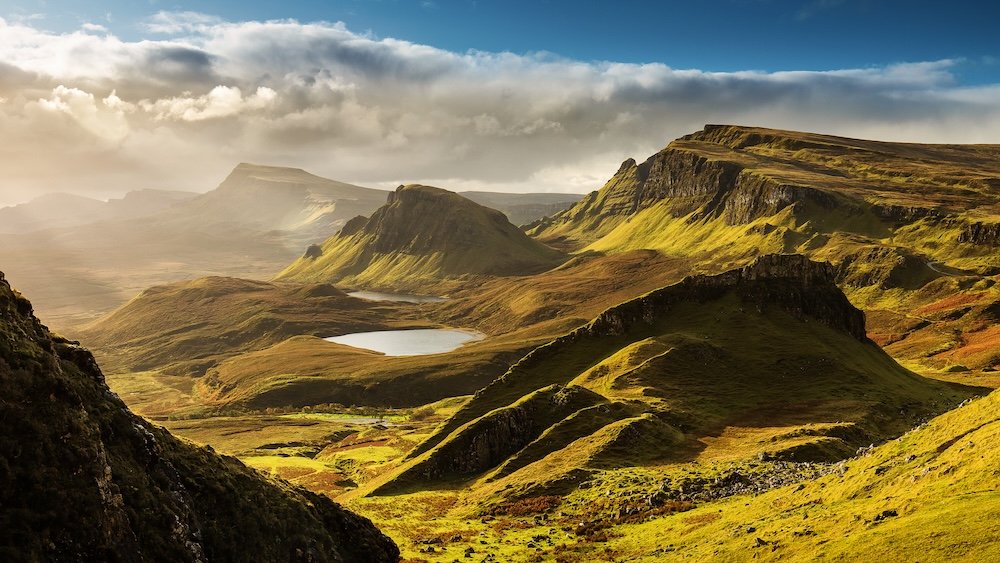 Quiraing mountains 