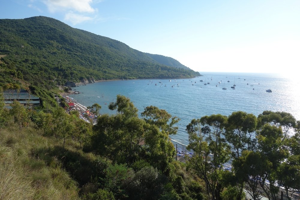 Bay of Trentova in Agropoli
