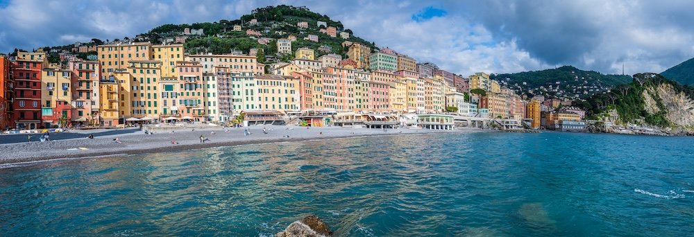 The Palazzata and the beach