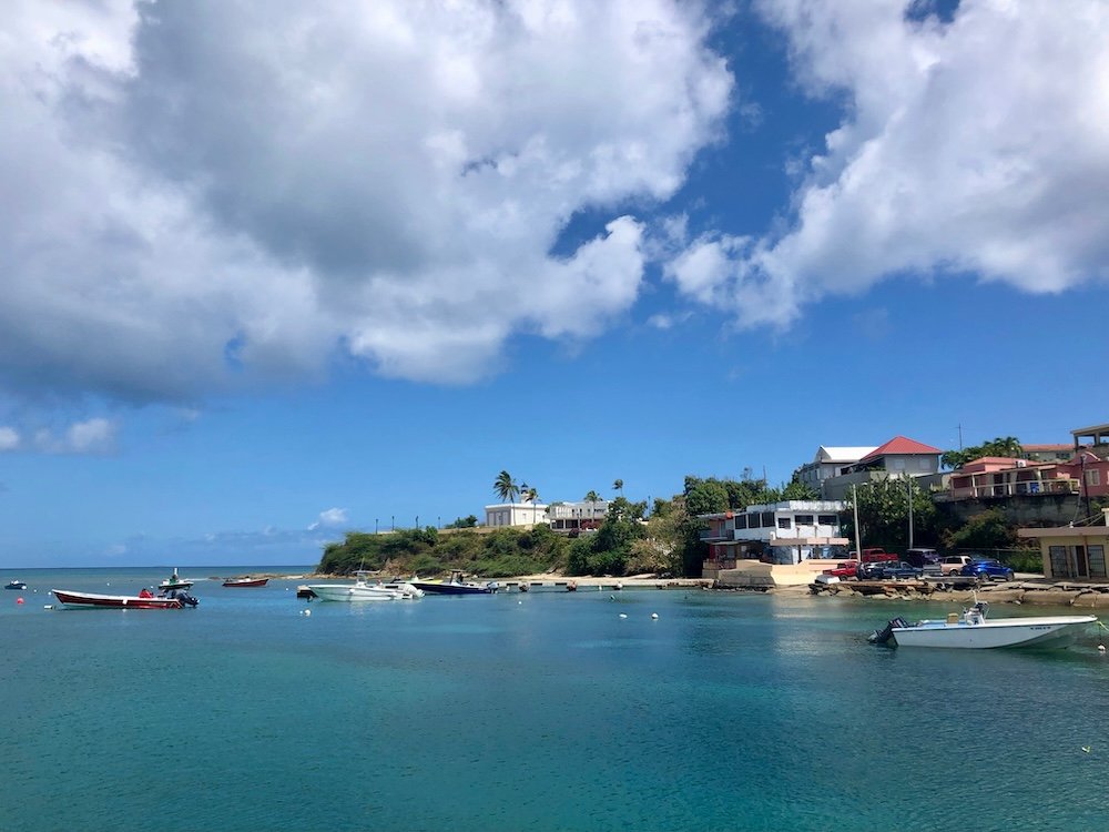 Vieques harbor, Puerto Rico