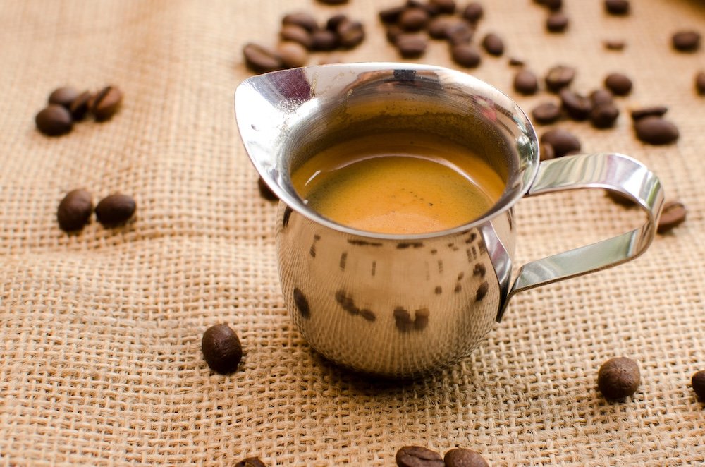 Cup of strong Cuban coffee