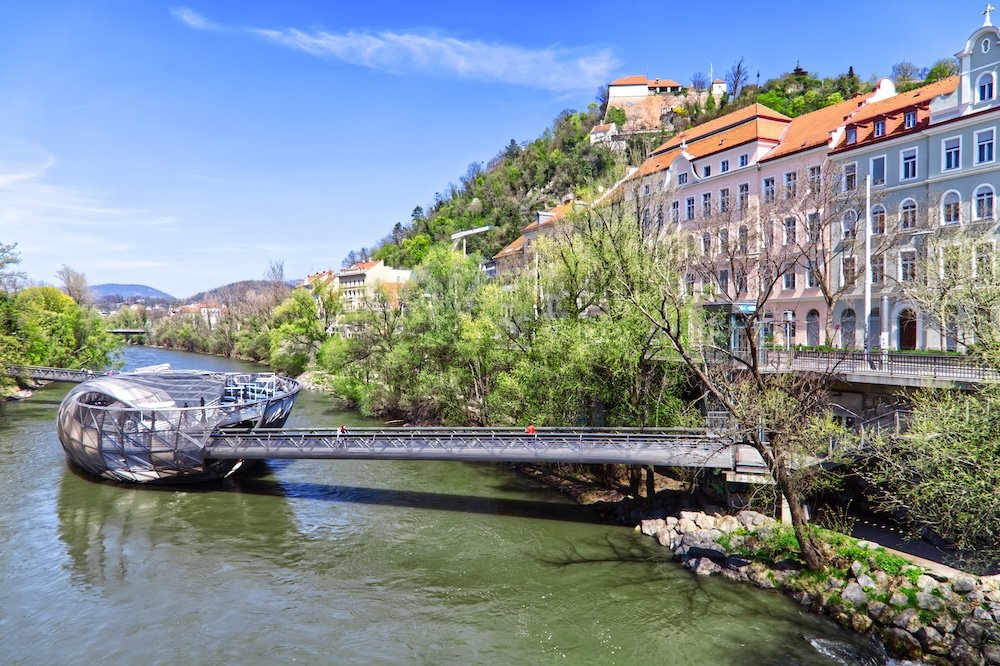 Murinsel in Graz